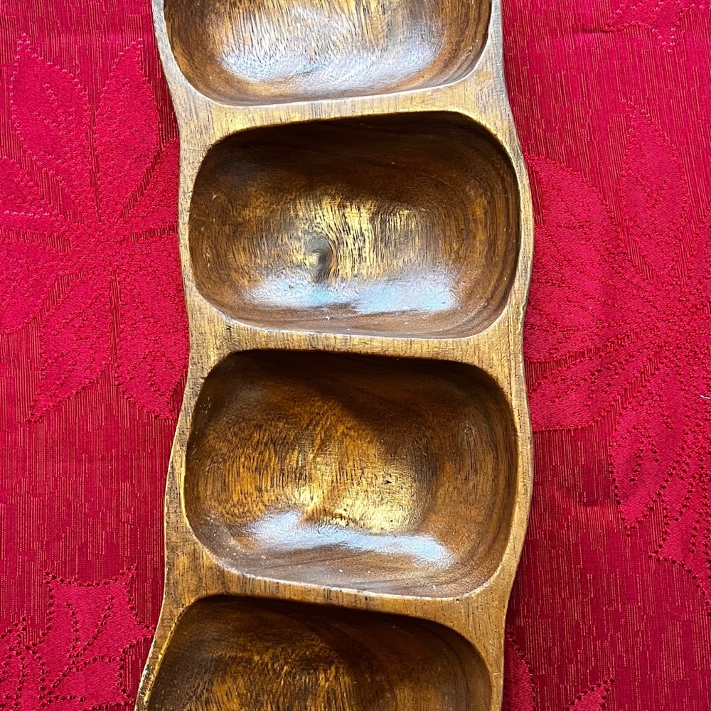 Mountain Woods Monkey Pod Snack Tray